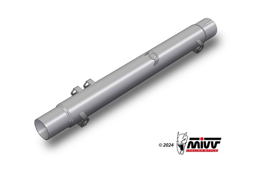 [RE.004.C1] Mivv Colector (compatible con Mivv y escape original) Royal Enfield Meteor 350 2021-24