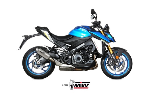 [S.059.L6P] Mivv Suzuki GSX-S 950 / 1000 2021-24 Slip-On GP Pro Titanium