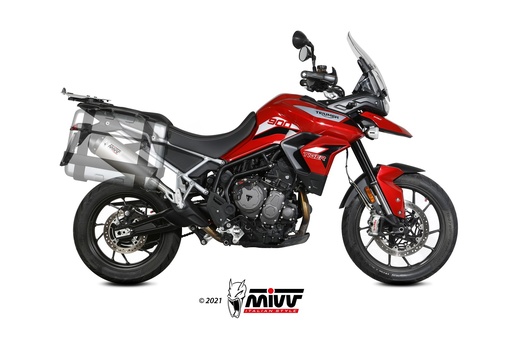 [T.018.LNC] Mivv Slip-On Oval Titan Triumph Tiger 900 / GT / Pro / Rally 2021-23