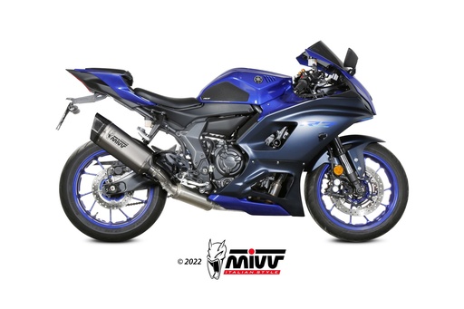 [Y.071.LR1T] Mivv Full system 2x1 SR-1 Titanium Yamaha YZF R7 2022-24