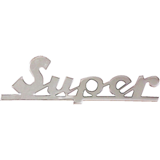 [R142720400] Insignia Anagrama escudo frontal RMS Classic Piaggio Vespa Super 121080