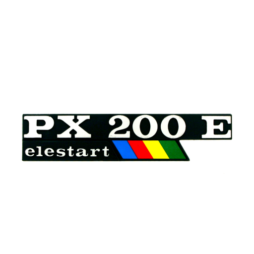 [R142720800] Insignia Anagrama del panel lateral RMS Classic Piaggio Vespa PX200cc Elestart 198658