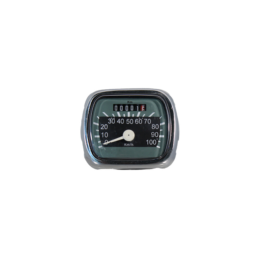 [R163680017] Velocímetro RMS Classic Piaggio Vespa 125-150cc con fondo verde y negro VM-VN-VL