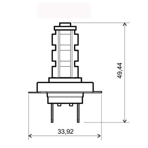 [R246510610] Lámpara RMS 12V H7