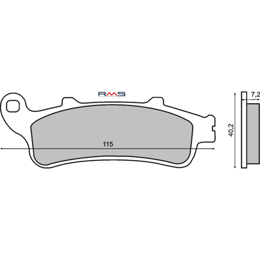 [R225100970] Pastillas de freno orgánicas Honda ST 1100 Pan European