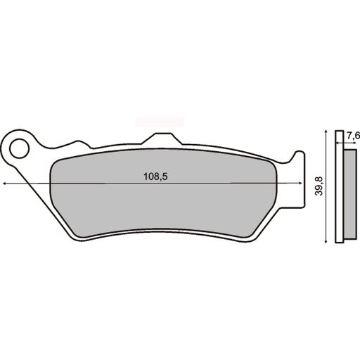 [R225101013] Pastillas de freno sinterizadas Bmw F 800 Gs