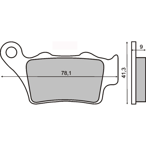 [R225101333] Pastillas de freno sinterizadas Aprilia Pegaso 650cc ie