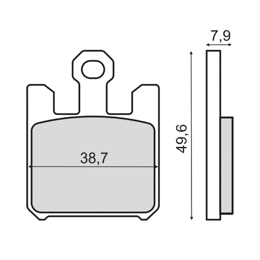 [R225102983] Pastillas de freno Sinterizadas Kawasaki Z750 R