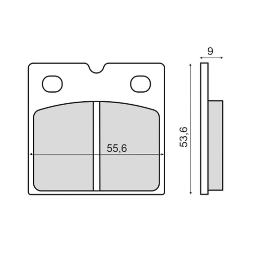 [R225103153] Pastillas de freno Sinterizadas Bmw R65 650cc