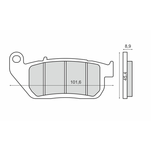 [R225103383] Pastillas de freno Sinterizadas Harley Davidson Iron 883