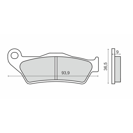 [R225103403] Pastillas de freno Sinterizadas Harley Davidson XG 500 Street