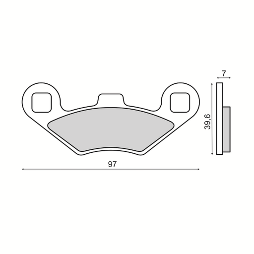 [R225103513] Pastillas de freno Sinterizadas Peugeot Metropolis 400