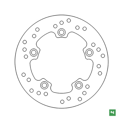 [DF4024A] Disco de freno acero DF4024A