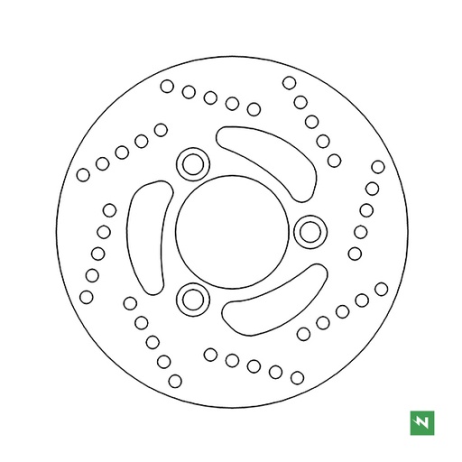 [DF4025A] Disco de freno acero DF4025A