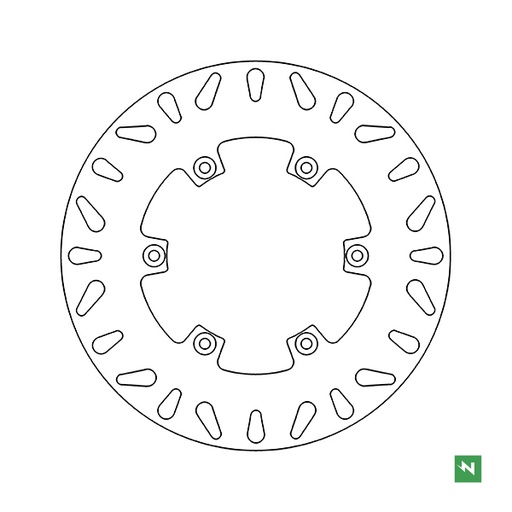 [DF4030A] Disco de freno acero DF4030A