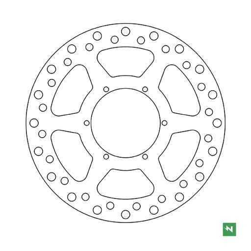 [DF4050A] Disco de freno acero DF4050A