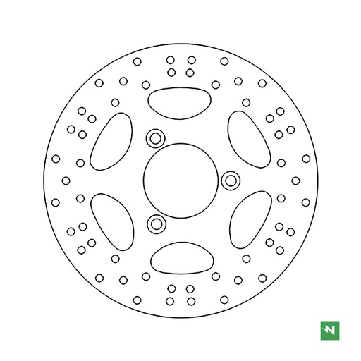 [DF4058A] Disco de freno acero DF4058A
