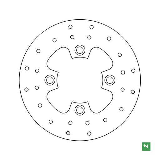[DF4068A] Disco de freno acero DF4068A