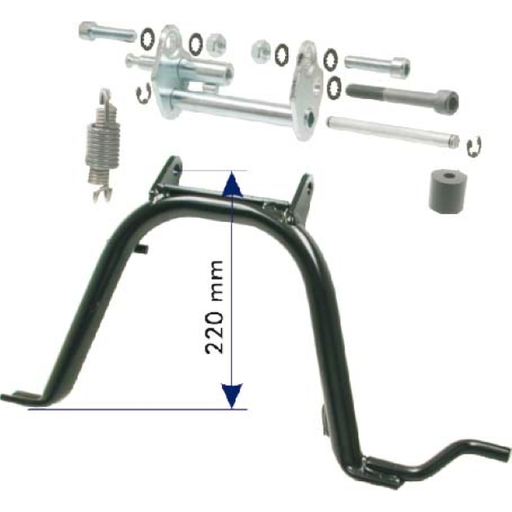 [R121610430] RMS Caballete central Aprilia Scarabeo / Mbk