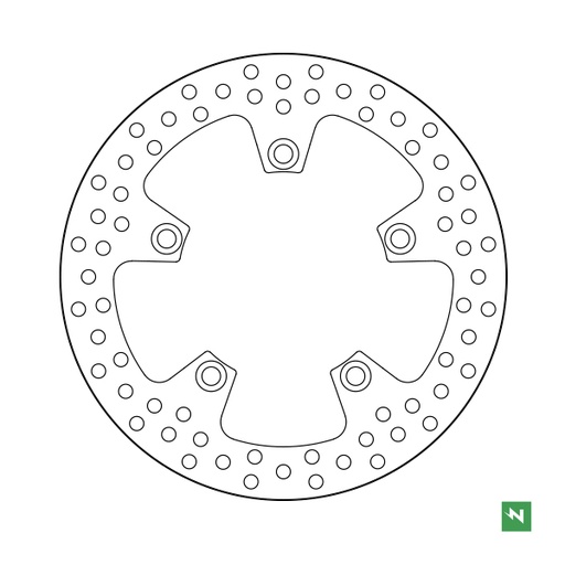 [DF4086A] Disco de freno acero DF4086A