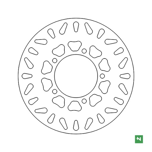 [DF4099A] Disco de freno acero DF4099A
