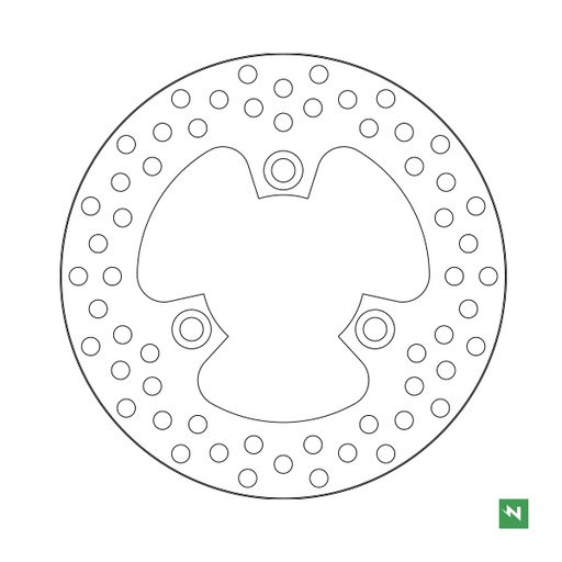 [DF4108A] Disco de freno acero DF4108A