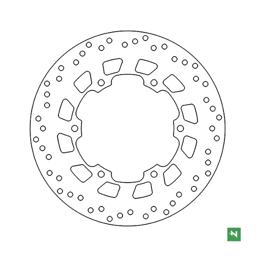 [DF4114A] Disco de freno acero DF4114A