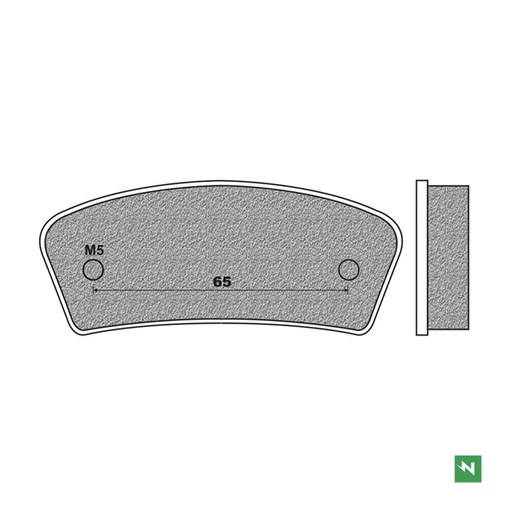 [FD0179K1] Pastillas de freno KART K1 FD0179K1