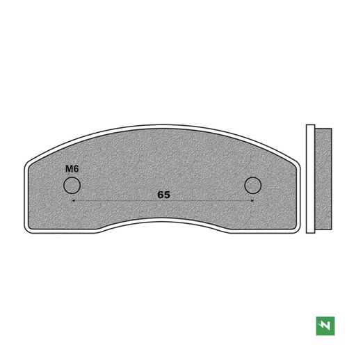 [FD0303K1] Pastillas de freno KART K1 FD0303K1