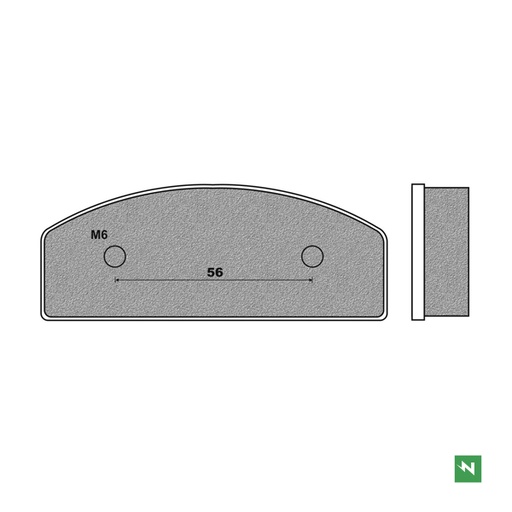 [FD0476K1] Pastillas de freno KART K1 FD0476K1