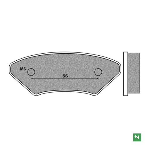 [FD0538K1] Pastillas de freno KART K1 FD0538K1