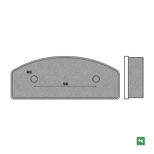 [FD0291K5] Pastillas de freno KART K5 FD0291K5