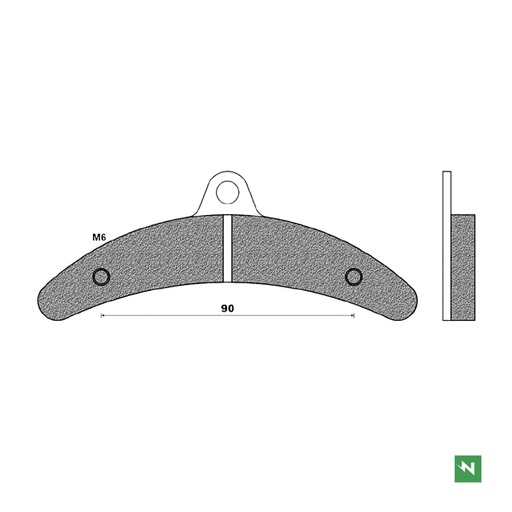 [FD0483K5] Pastillas de freno KART K5 FD0483K5
