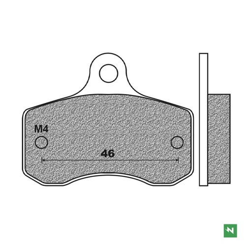 [FD0242K6] Pastillas de freno KART K6 FD0242K6