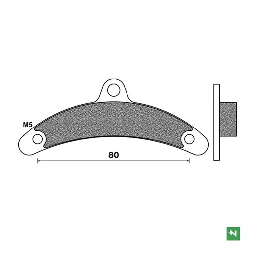 [FD0390K6] Pastillas de freno KART K6 FD0390K6