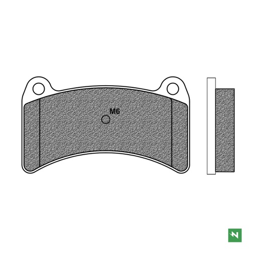 [FD0452K6] Pastillas de freno KART K6 FD0452K6