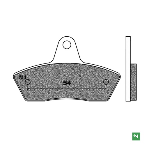 [FD0468K6] Pastillas de freno KART K6 FD0468K6
