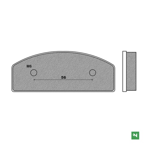 [FD0477K6] Pastillas de freno KART K6 FD0477K6