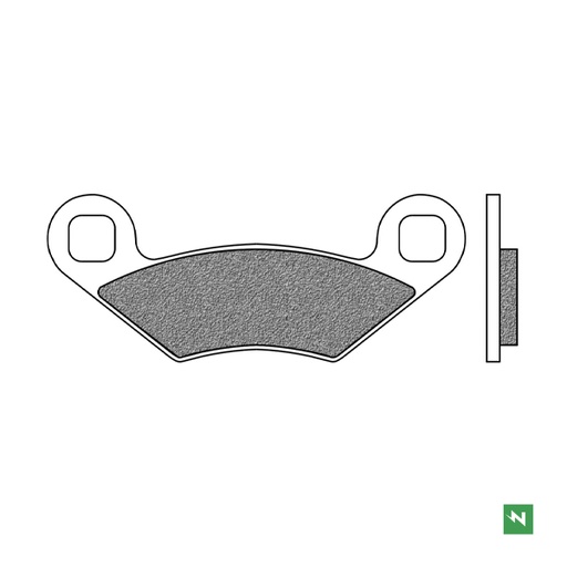 [FD0302BV1] Pastillas de freno OFFROAD ATV FD0302BV1