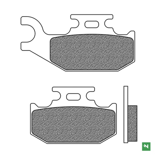 [FD0318BV1] Pastillas de freno OFFROAD ATV FD0318BV1