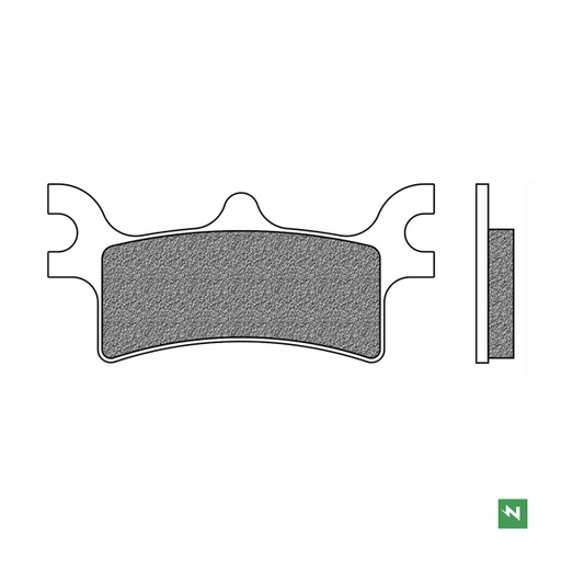 [FD0346BV1] Pastillas de freno OFFROAD ATV FD0346BV1