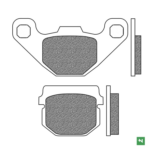 [FD0085BD1] Pastillas de freno OFFROAD DIRT FD0085BD1