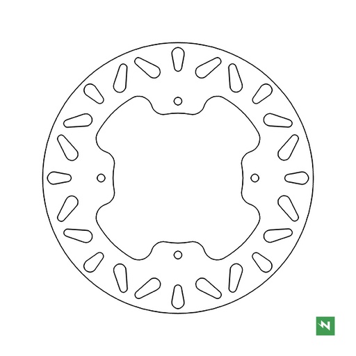 [DF5034A] Disco de freno acero DF5034A
