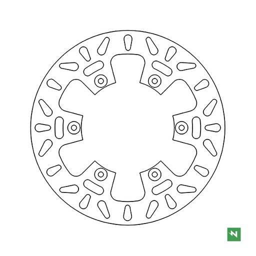[DF5038A] Disco de freno acero DF5038A