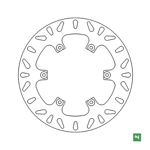 [DF5068A] Disco de freno acero DF5068A