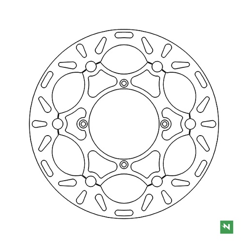 [DF5046AF] Disco de freno flotante acero DF5046AF