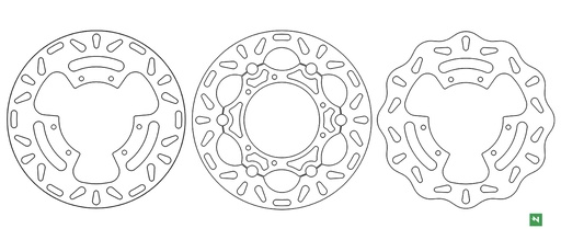 [DF5047AF] Disco de freno flotante acero DF5047AF