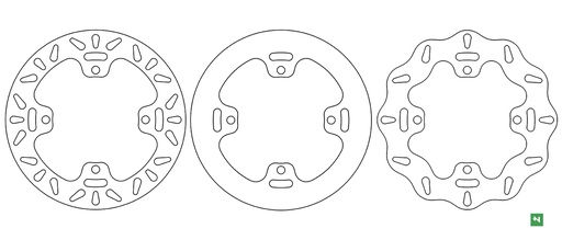 [DF5080OE] Disco de freno tipo OE DF5080OE