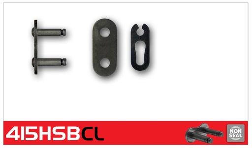 [RK415HSBCL] RK Eslabón 415HSB/Enganche Clip Rápido