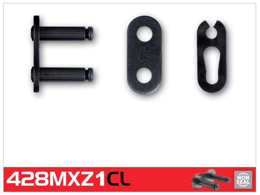 [RK428MXZ1CL] RK Eslabón 428MXZ1 Enganche Clip Rápido